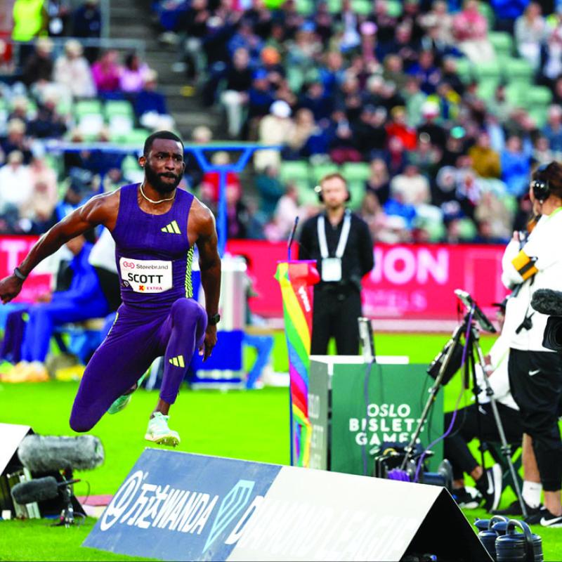 A NEW MISSION - Scott targets triple jump world record | Sports ...